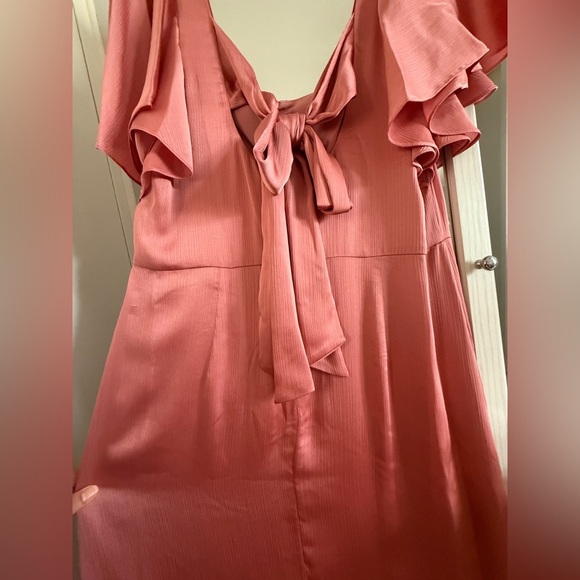 NWT | Sachin + Babi Aurora Gown Rouge Pink Peach Size 12 - Picture 10 of 11